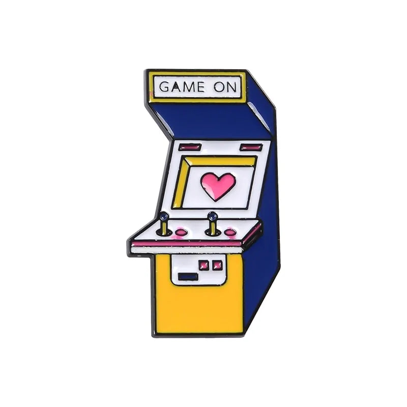 Vintage Arcade Extravaganza: Enamel Pins