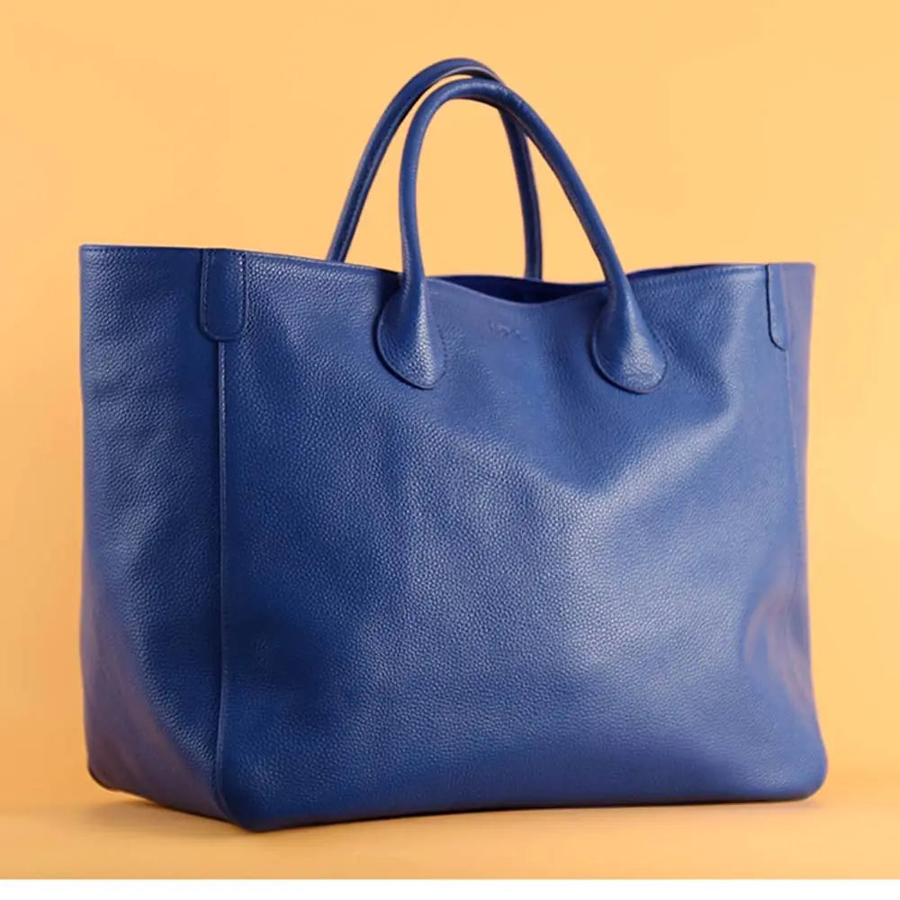 GlamGlide XL: The Ultimate Luxe Leather Tote for Women