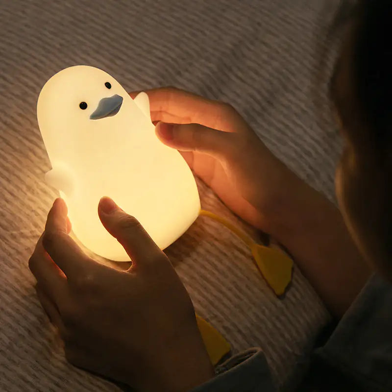 Dewey™ the Duck: A Plush Night Light for Tranquil Bedtimes