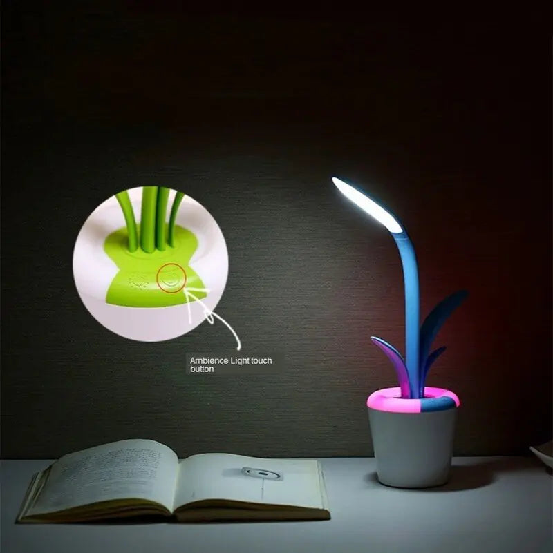 Eco-Friendly Flowerpot Table Lamp: A Fusion of Style, Functionality, and Sustainability