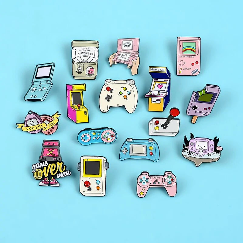 Vintage Arcade Extravaganza: Enamel Pins