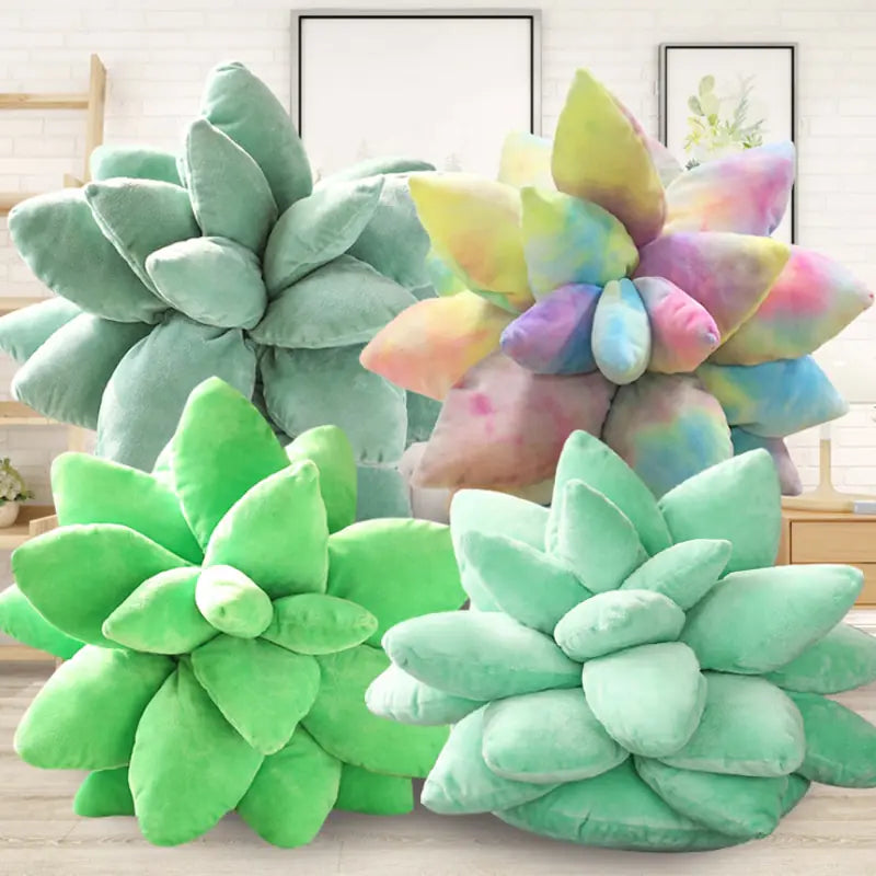 Exquisite Plush Succulent Cushions: A Fusion of Comfort and Botanical Elegance