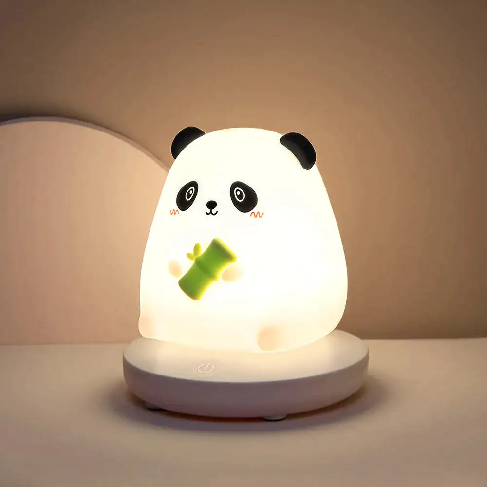 Charming LED Night Lights with Adorable Animal Designs - A Delightful Addition to Your Child’s Bedroom