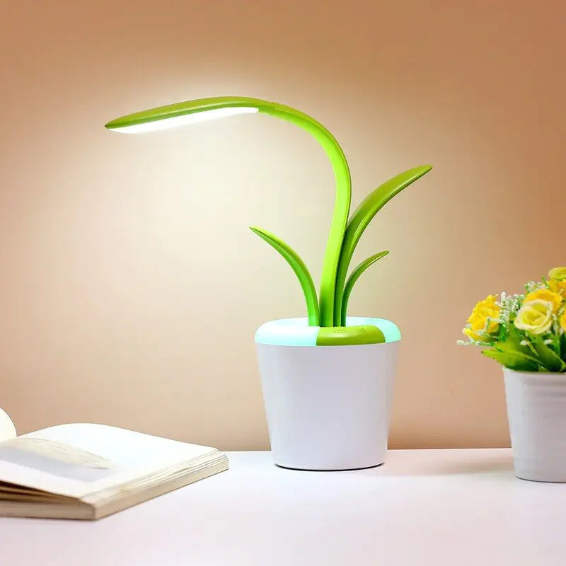 Eco-Friendly Flowerpot Table Lamp: A Fusion of Style, Functionality, and Sustainability