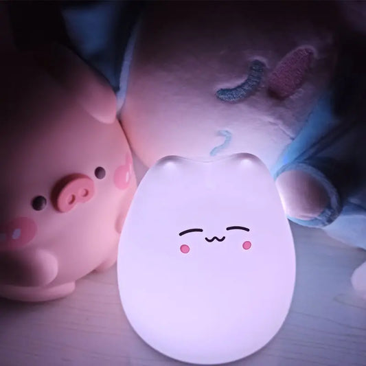 Enchanting Kawaii Cat Night Lamp: A Whimsical Companion for Your Child’s Dreamy Nights