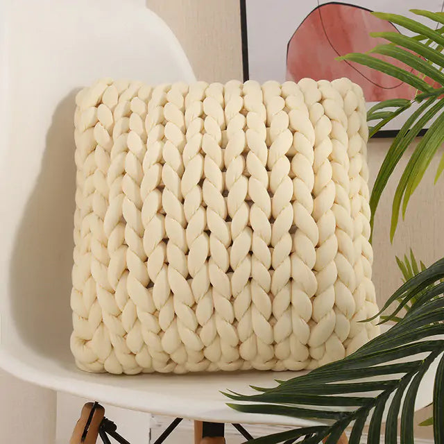 Artisan-Crafted Wool Pillow: Embrace the Luxury of Coziness and Comfort!