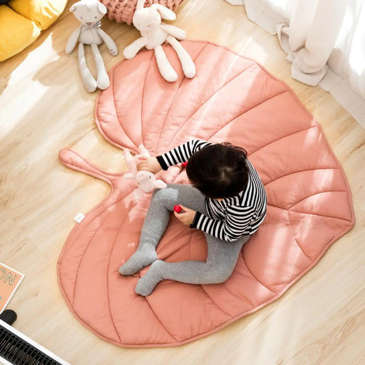 Eco-Friendly Leaf-Shape Floor Pad: Comfort Meets Style