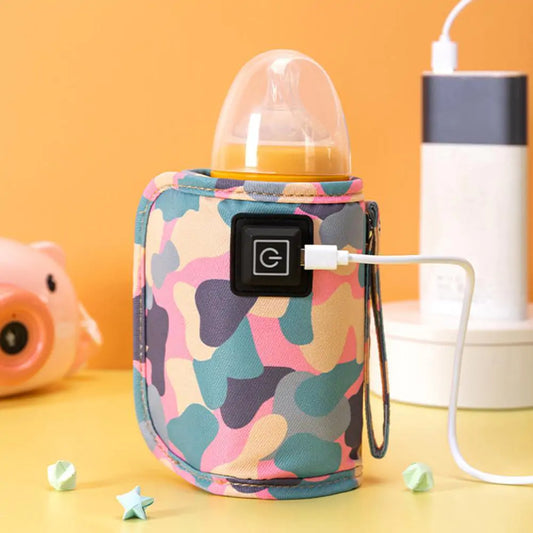 Portable Baby Bottle Insulator with Adjustable Heat