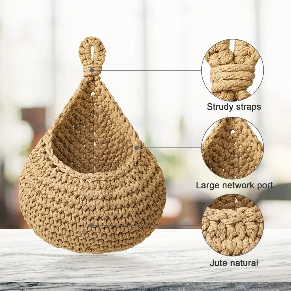 Artisanal Jute Nest Baskets: Handwoven, Eco-Friendly, and Multifunctional