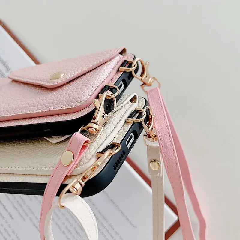 Elegant Strap Lanyard Wallet Leather Case: Your Ultimate Everyday Accessory