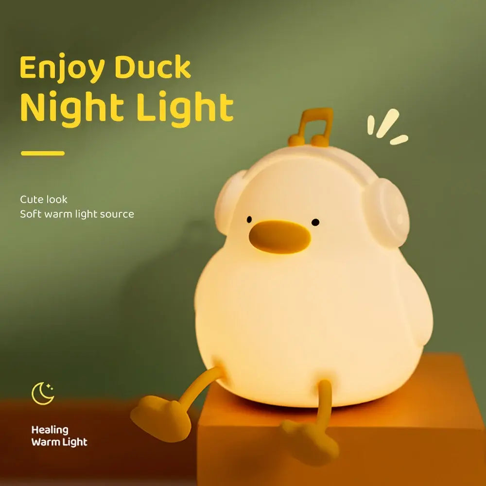 Delightful Duckling LED Night Light: A Whimsical Bedtime Companion