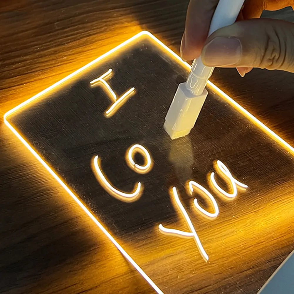 LED USB Message Board Night Light: A Canvas for Your Creativity