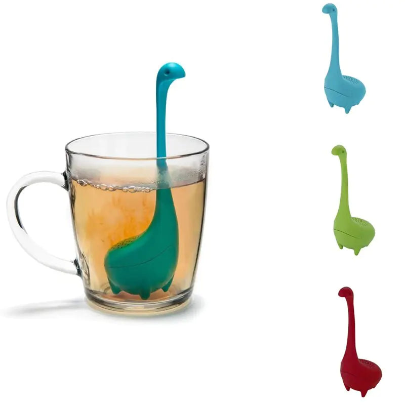 Nessie’s Adventure: A Whimsical Tea Infuser with Handle