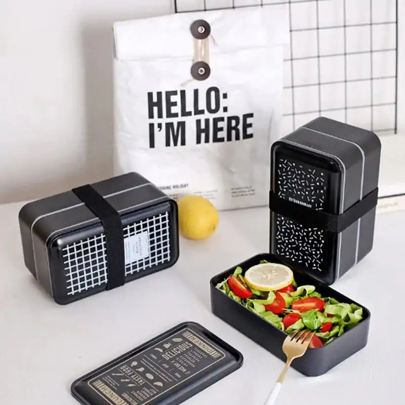 Microwavable Portable Bento Box for Hot, Fresh Meals Anytime