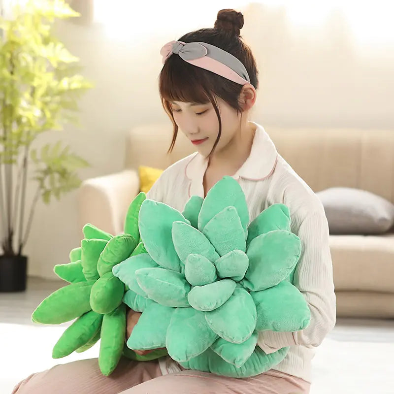 Exquisite Plush Succulent Cushions: A Fusion of Comfort and Botanical Elegance