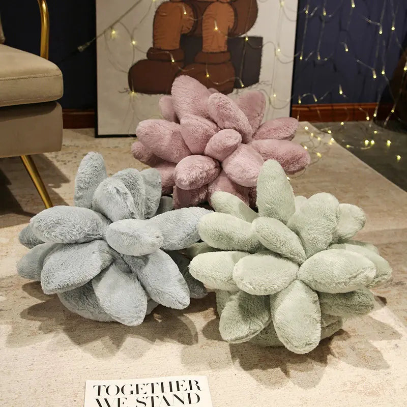 Exquisite Plush Succulent Cushions: A Fusion of Comfort and Botanical Elegance