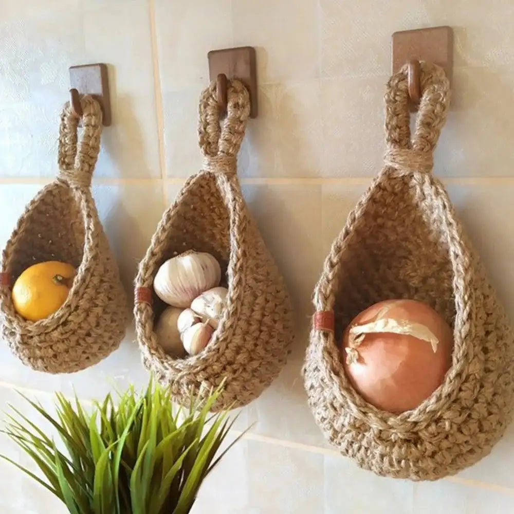 Artisanal Jute Nest Baskets: Handwoven, Eco-Friendly, and Multifunctional