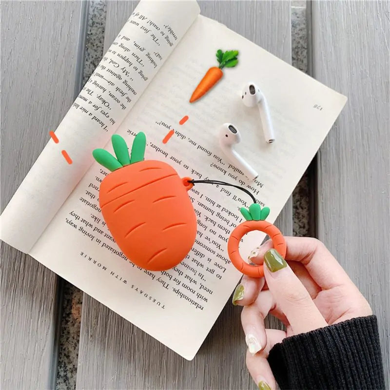 Cactus Carrot AirPods Silicone Case: A Fusion of Fun and Functionality