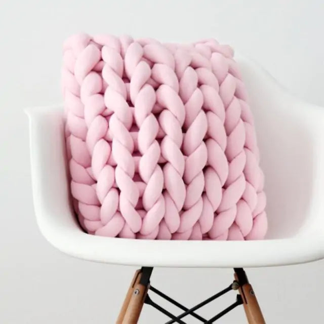 Artisan-Crafted Wool Pillow: Embrace the Luxury of Coziness and Comfort!