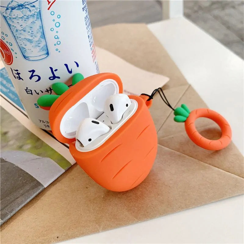 Cactus Carrot AirPods Silicone Case: A Fusion of Fun and Functionality