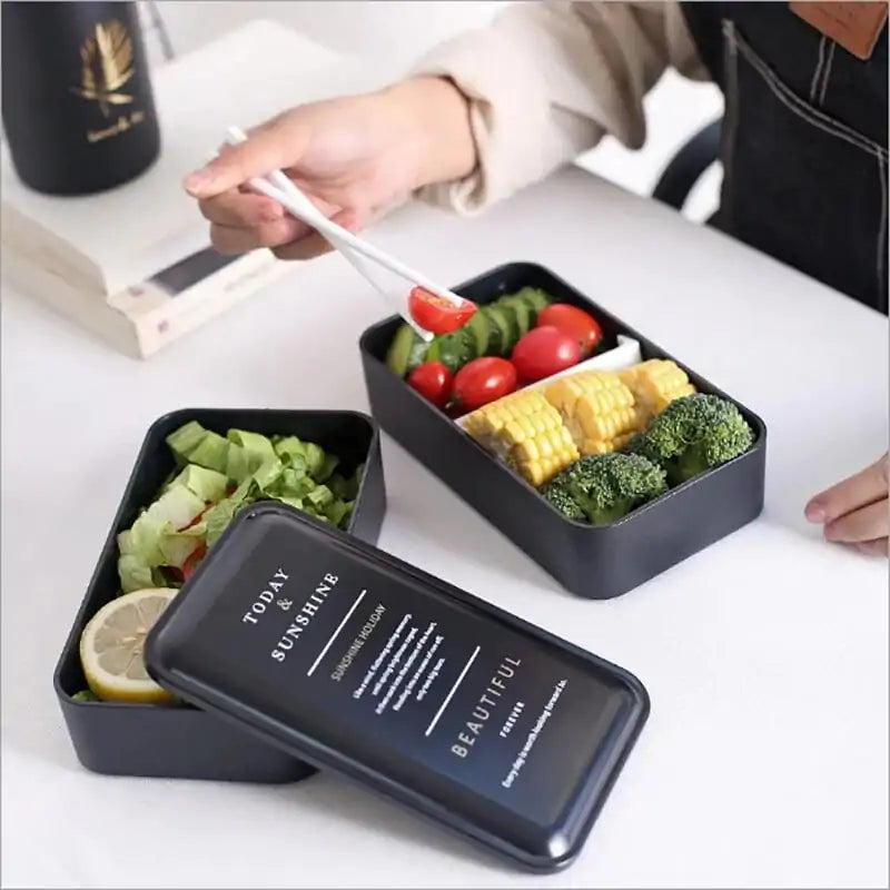 Microwavable Portable Bento Box for Hot, Fresh Meals Anytime