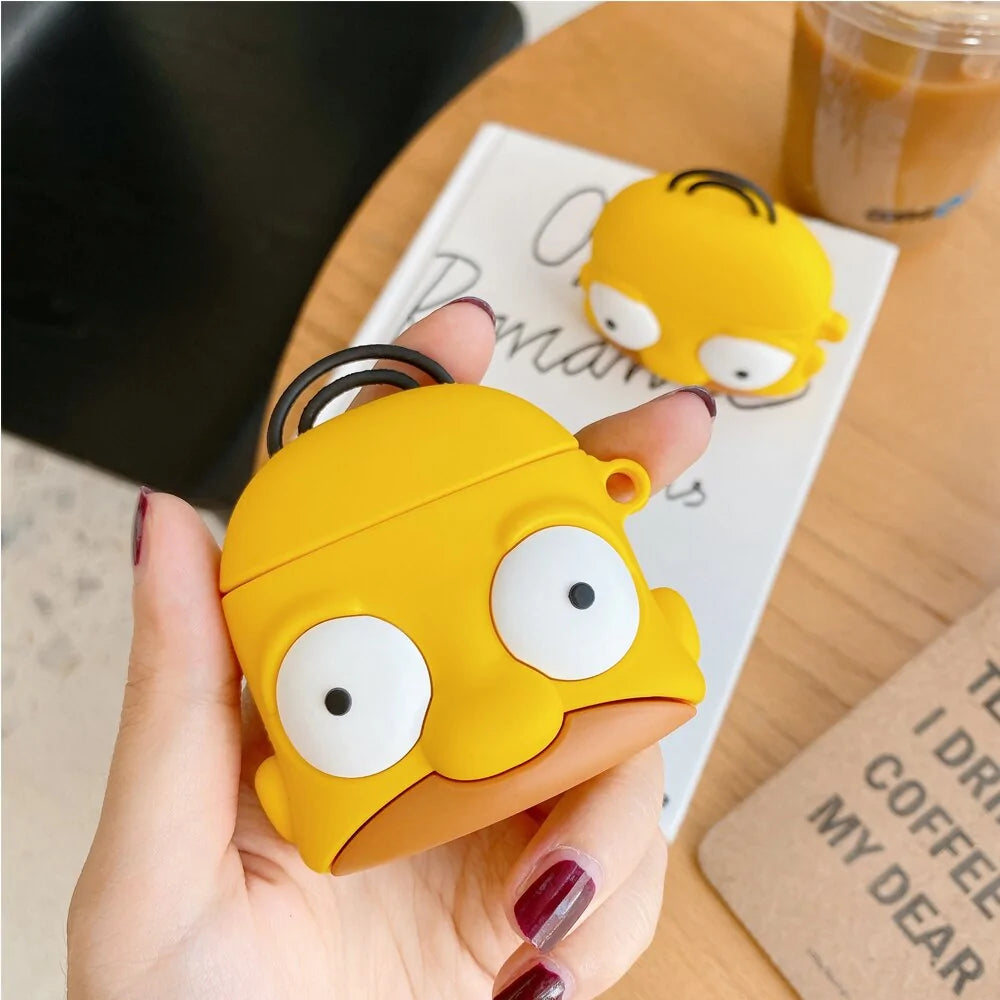 Cute Doughnut Silicone AirPods Case - Durable & Protective