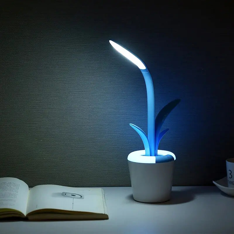 Eco-Friendly Flowerpot Table Lamp: A Fusion of Style, Functionality, and Sustainability