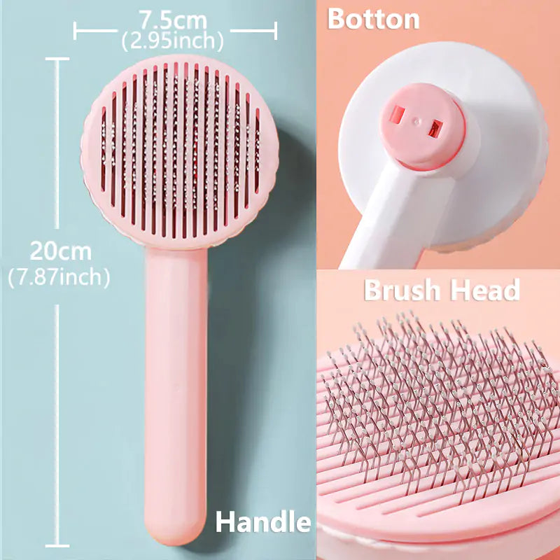 Ultimate Pet Hair Removal Brush for Effortless Grooming and Clean Homes