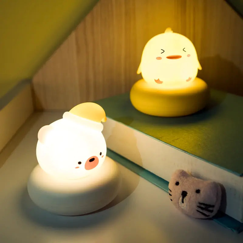 Whimsical Children’s Cartoon LED Lamp - A Charming Nighttime Companion