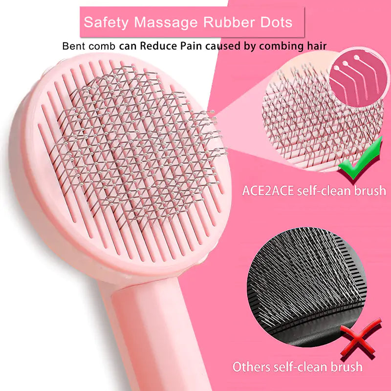 Ultimate Pet Hair Removal Brush for Effortless Grooming and Clean Homes