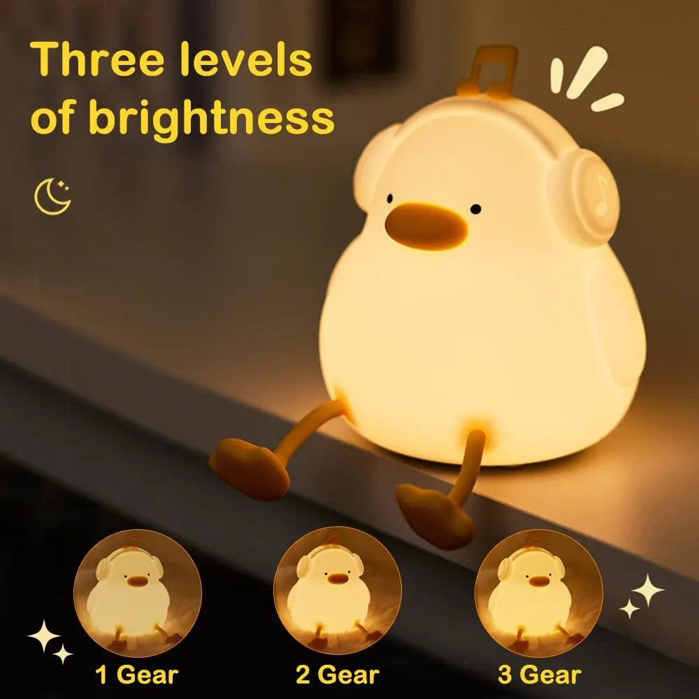 Delightful Duckling LED Night Light: A Whimsical Bedtime Companion