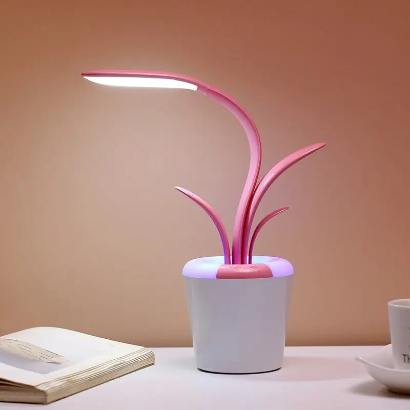 Eco-Friendly Flowerpot Table Lamp: A Fusion of Style, Functionality, and Sustainability