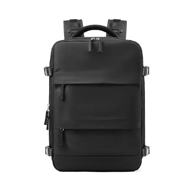 Stylish Women’s USB Charging Backpack with Ample Storage and Shoe Compartment