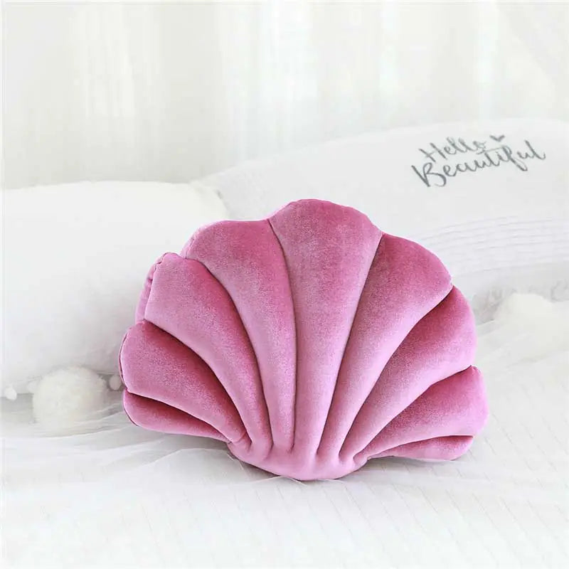 Enchanting Sea Shell Plush Pillow: A Whimsical Companion for Comfort and Charm